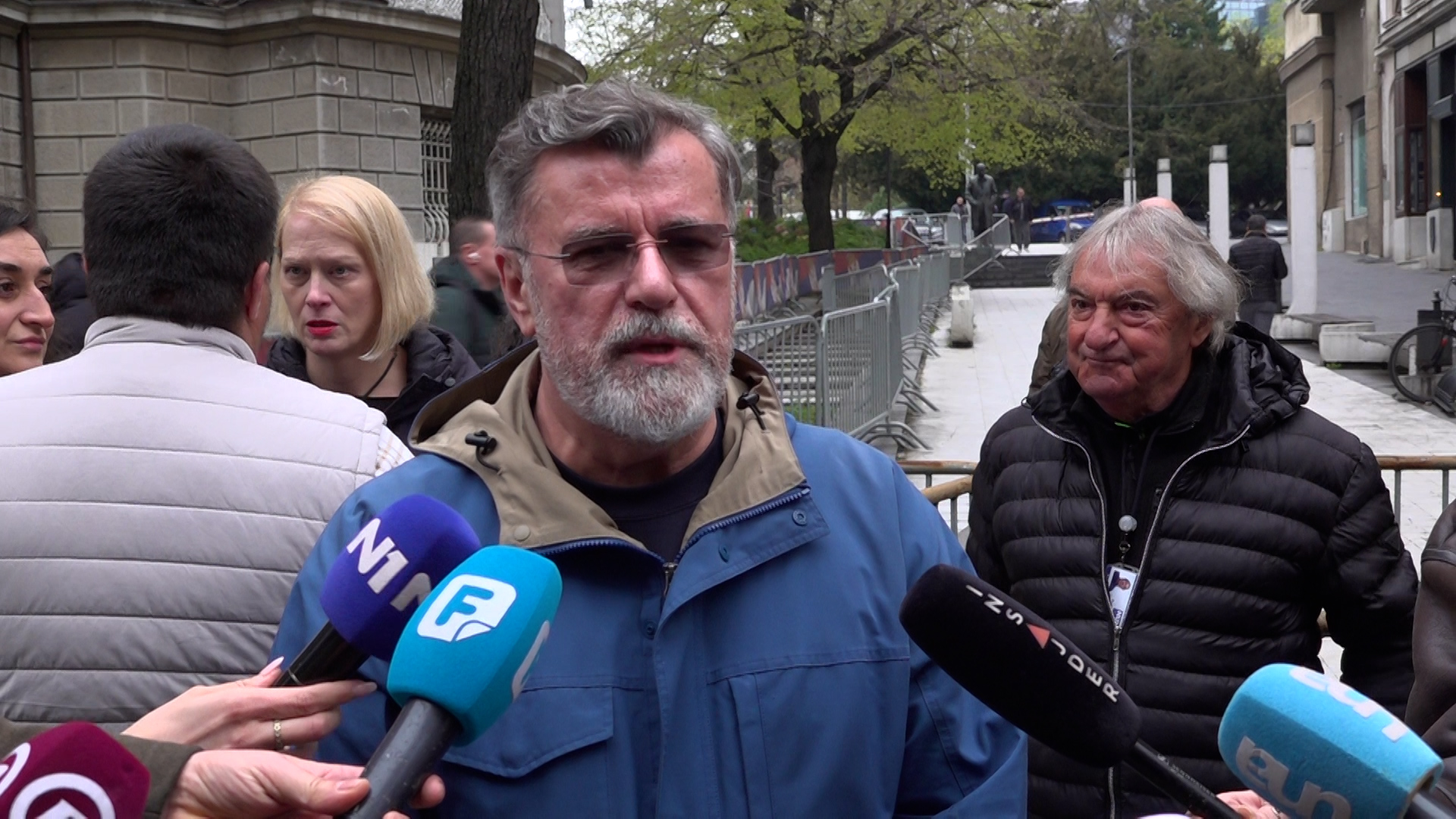 Beograd, Veran Matic,predsednik Upravnog odbora ANEMa, imamo stalni rast napada na novinare